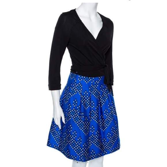 Diane Von Furstenberg DVF Jewel Wrap Dress - Picture 6 of 15